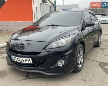 Черный Мазда 3, объемом двигателя 2 л и пробегом 284 тыс. км за 7300 $, фото 1 на Automoto.ua