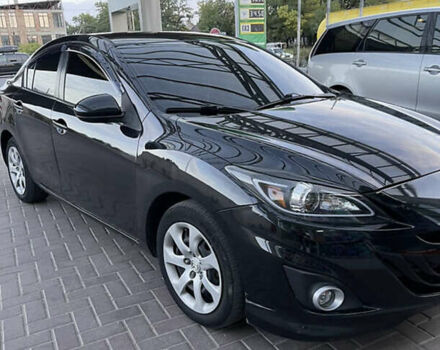 Черный Мазда 3, объемом двигателя 2 л и пробегом 284 тыс. км за 6950 $, фото 1 на Automoto.ua