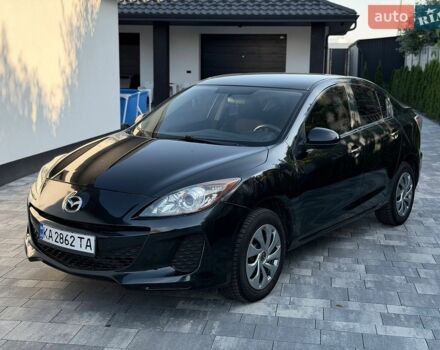 Черный Мазда 3, объемом двигателя 2 л и пробегом 225 тыс. км за 5850 $, фото 1 на Automoto.ua