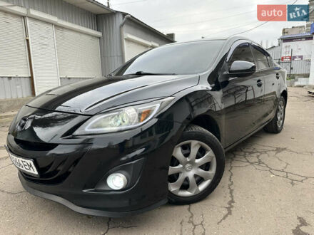 Черный Мазда 3, объемом двигателя 2 л и пробегом 280 тыс. км за 6700 $, фото 1 на Automoto.ua