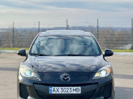 Черный Мазда 3, объемом двигателя 2 л и пробегом 172 тыс. км за 7350 $, фото 1 на Automoto.ua