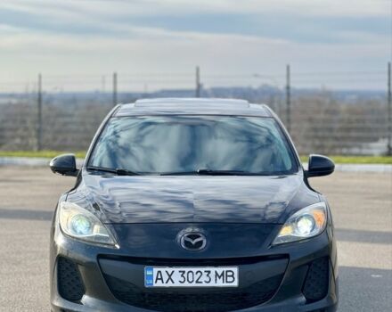 Черный Мазда 3, объемом двигателя 2 л и пробегом 172 тыс. км за 7350 $, фото 1 на Automoto.ua