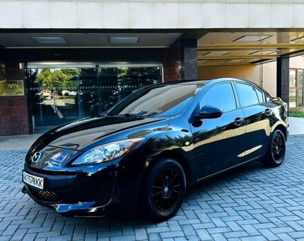 Черный Мазда 3, объемом двигателя 2 л и пробегом 190 тыс. км за 7500 $, фото 1 на Automoto.ua