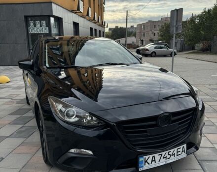 Черный Мазда 3, объемом двигателя 2 л и пробегом 217 тыс. км за 9407 $, фото 1 на Automoto.ua