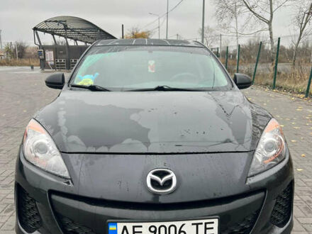 Черный Мазда 3, объемом двигателя 2 л и пробегом 240 тыс. км за 7200 $, фото 1 на Automoto.ua