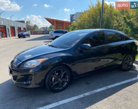 Черный Мазда 3, объемом двигателя 2 л и пробегом 253 тыс. км за 6200 $, фото 1 на Automoto.ua