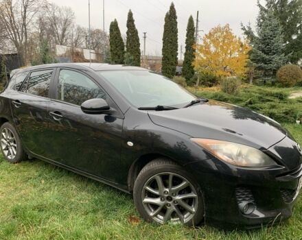 Черный Мазда 3, объемом двигателя 1.6 л и пробегом 220 тыс. км за 3600 $, фото 1 на Automoto.ua