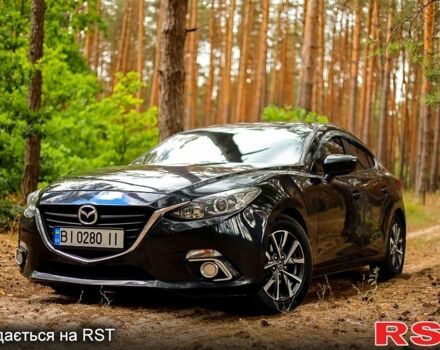 Черный Мазда 3, объемом двигателя 2 л и пробегом 197 тыс. км за 9500 $, фото 1 на Automoto.ua