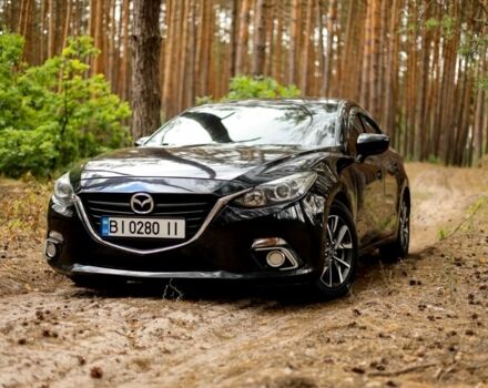 Черный Мазда 3, объемом двигателя 2 л и пробегом 197 тыс. км за 9500 $, фото 1 на Automoto.ua