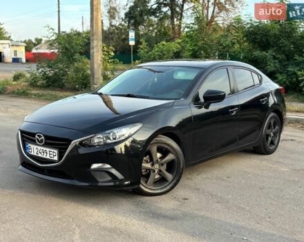 Черный Мазда 3, объемом двигателя 2 л и пробегом 204 тыс. км за 8600 $, фото 1 на Automoto.ua