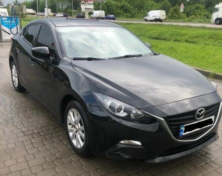 Черный Мазда 3, объемом двигателя 2 л и пробегом 210 тыс. км за 8500 $, фото 1 на Automoto.ua
