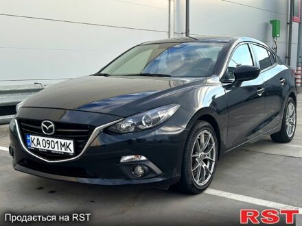 Черный Мазда 3, объемом двигателя 2 л и пробегом 204 тыс. км за 9500 $, фото 1 на Automoto.ua
