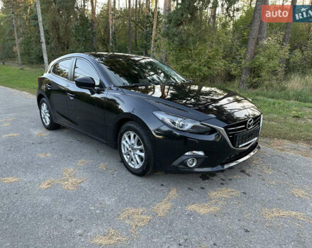 Черный Мазда 3, объемом двигателя 2 л и пробегом 143 тыс. км за 13650 $, фото 1 на Automoto.ua