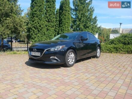Черный Мазда 3, объемом двигателя 2 л и пробегом 160 тыс. км за 11500 $, фото 1 на Automoto.ua