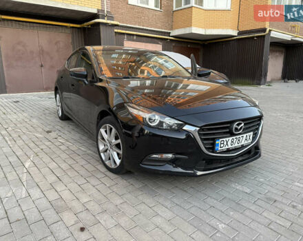 Черный Мазда 3, объемом двигателя 2 л и пробегом 124 тыс. км за 12200 $, фото 1 на Automoto.ua
