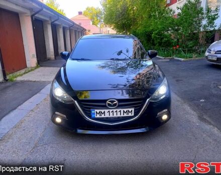 Черный Мазда 3, объемом двигателя 2 л и пробегом 167 тыс. км за 11800 $, фото 1 на Automoto.ua