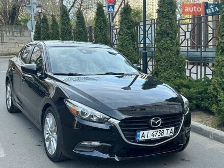 Черный Мазда 3, объемом двигателя 2 л и пробегом 187 тыс. км за 10350 $, фото 1 на Automoto.ua