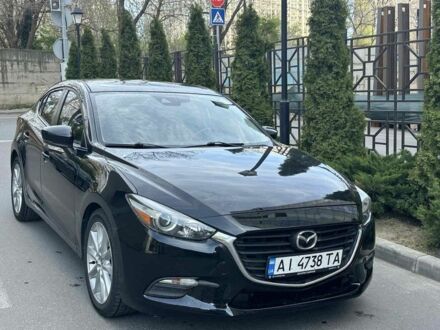 Черный Мазда 3, объемом двигателя 2 л и пробегом 190 тыс. км за 10300 $, фото 1 на Automoto.ua