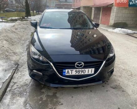 Черный Мазда 3, объемом двигателя 2 л и пробегом 182 тыс. км за 11200 $, фото 1 на Automoto.ua