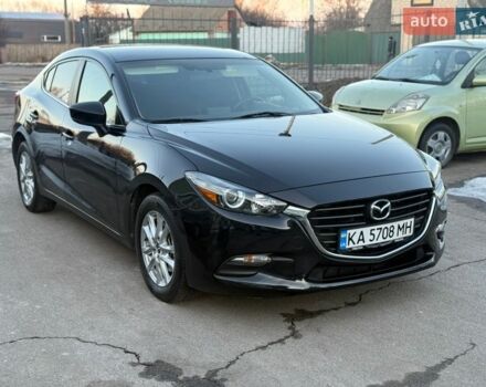 Черный Мазда 3, объемом двигателя 2 л и пробегом 125 тыс. км за 11400 $, фото 1 на Automoto.ua