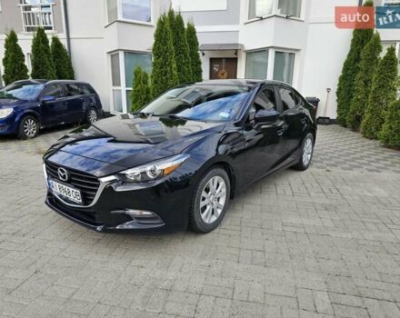Черный Мазда 3, объемом двигателя 2 л и пробегом 75 тыс. км за 13500 $, фото 1 на Automoto.ua