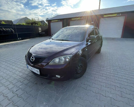 Фиолетовый Мазда 3, объемом двигателя 1.6 л и пробегом 270 тыс. км за 6250 $, фото 1 на Automoto.ua
