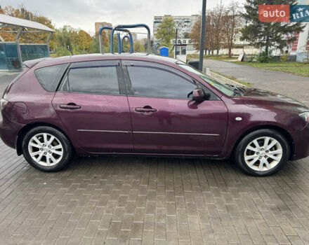 Фиолетовый Мазда 3, объемом двигателя 1.6 л и пробегом 296 тыс. км за 4250 $, фото 1 на Automoto.ua