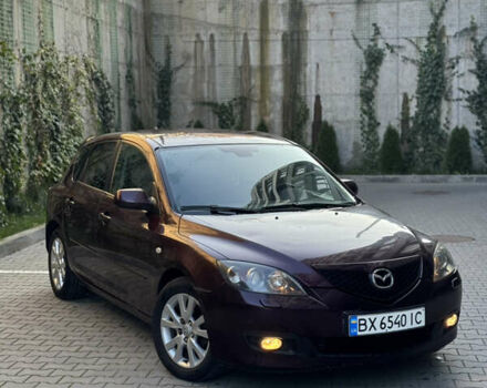 Мазда 3 2007 в Хмельницком на Automoto.ua Фиолетовый Мазда 3, объемом двигателя 1.6 л и пробегом 202 тыс. км за 3500 $, фото 2 на Automoto.ua