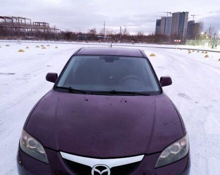 Фиолетовый Мазда 3, объемом двигателя 1.6 л и пробегом 198 тыс. км за 5800 $, фото 1 на Automoto.ua