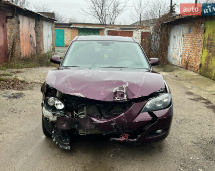 Фиолетовый Мазда 3, объемом двигателя 2 л и пробегом 170 тыс. км за 2499 $, фото 1 на Automoto.ua