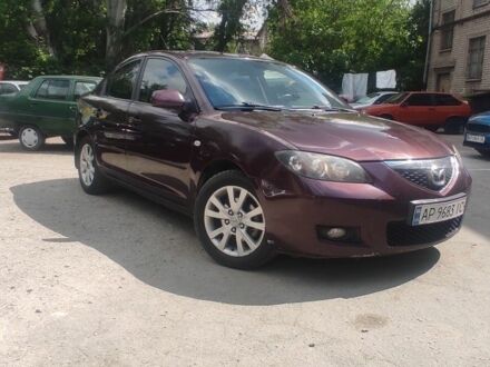 Мазда 3 2006 в Запорожье на Automoto.ua Фиолетовый Мазда 3, объемом двигателя 1.6 л и пробегом 238 тыс. км за 3500 $, фото 1 на Automoto.ua