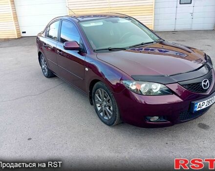 Фиолетовый Мазда 3, объемом двигателя 1.6 л и пробегом 243 тыс. км за 5950 $, фото 1 на Automoto.ua