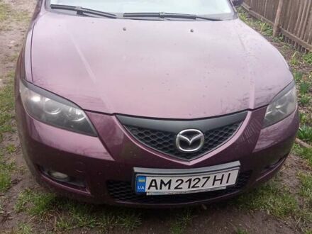 Мазда 3 2007 в Малине на Automoto.ua Фиолетовый Мазда 3, объемом двигателя 2 л и пробегом 286 тыс. км за 5500 $, фото 1 на Automoto.ua