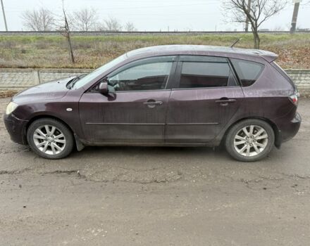 Фиолетовый Мазда 3, объемом двигателя 1.6 л и пробегом 345 тыс. км за 3500 $, фото 1 на Automoto.ua