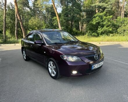 Фиолетовый Мазда 3, объемом двигателя 1.6 л и пробегом 165 тыс. км за 5900 $, фото 1 на Automoto.ua
