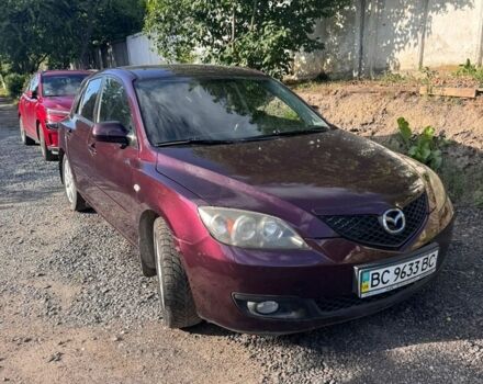 Фиолетовый Мазда 3, объемом двигателя 1.6 л и пробегом 166 тыс. км за 4500 $, фото 1 на Automoto.ua