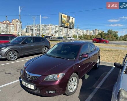 Фиолетовый Мазда 3, объемом двигателя 1.6 л и пробегом 137 тыс. км за 5500 $, фото 1 на Automoto.ua