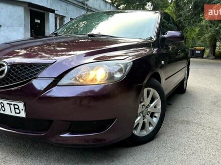 Фиолетовый Мазда 3, объемом двигателя 1.6 л и пробегом 335 тыс. км за 4999 $, фото 1 на Automoto.ua