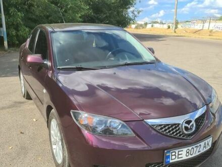 Мазда 3 2008 у Южноукраинске на Automoto.ua Фіолетовий Мазда 3, об'ємом двигуна 1.6 л та пробігом 141 тис. км за 6500 $, фото 1 на Automoto.ua