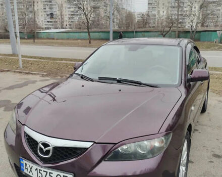 Фіолетовий Мазда 3, об'ємом двигуна 1.6 л та пробігом 163 тис. км за 6300 $, фото 1 на Automoto.ua