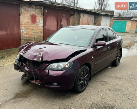 Фиолетовый Мазда 3, объемом двигателя 2 л и пробегом 170 тыс. км за 2499 $, фото 1 на Automoto.ua