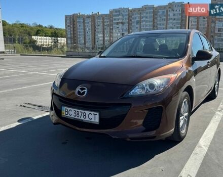 Коричневый Мазда 3, объемом двигателя 1.6 л и пробегом 124 тыс. км за 6499 $, фото 1 на Automoto.ua