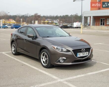 Коричневый Мазда 3, объемом двигателя 2 л и пробегом 279 тыс. км за 9599 $, фото 1 на Automoto.ua