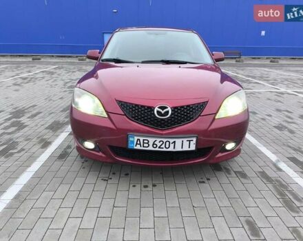 Красный Мазда 3, объемом двигателя 1.6 л и пробегом 275 тыс. км за 4400 $, фото 1 на Automoto.ua