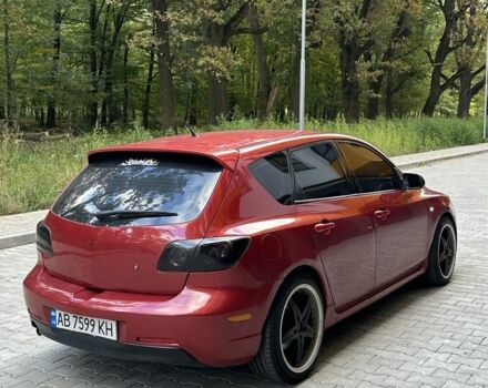 Красный Мазда 3, объемом двигателя 2 л и пробегом 210 тыс. км за 3500 $, фото 2 на Automoto.ua