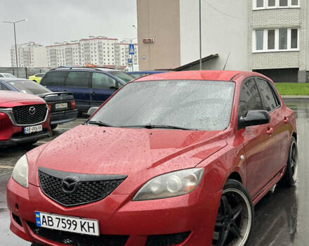 Червоний Мазда 3, об'ємом двигуна 2 л та пробігом 250 тис. км за 3750 $, фото 1 на Automoto.ua