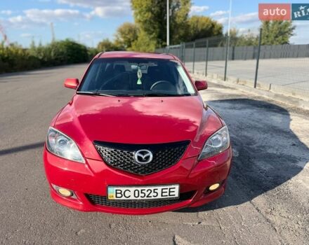 Красный Мазда 3, объемом двигателя 1.6 л и пробегом 280 тыс. км за 3199 $, фото 1 на Automoto.ua