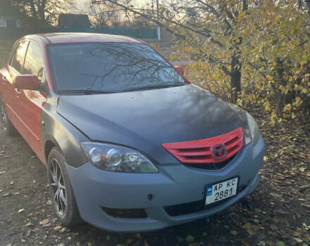 Красный Мазда 3, объемом двигателя 2 л и пробегом 380 тыс. км за 4500 $, фото 3 на Automoto.ua