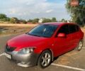 Красный Мазда 3, объемом двигателя 1.6 л и пробегом 350 тыс. км за 4500 $, фото 1 на Automoto.ua