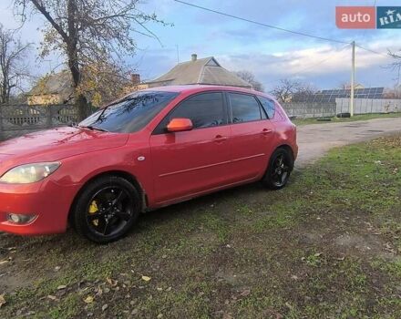 Красный Мазда 3, объемом двигателя 2 л и пробегом 256 тыс. км за 4800 $, фото 9 на Automoto.ua